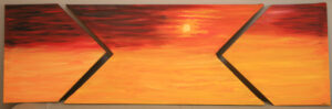 Coucher de soleil (tryptique)